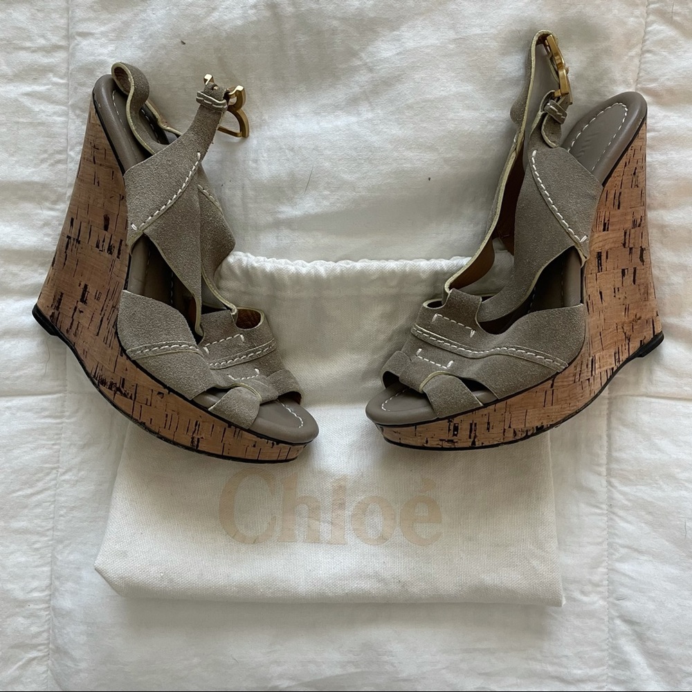 Chloè Renna Platform Wedges